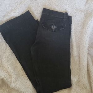 JEANS Black size 6
